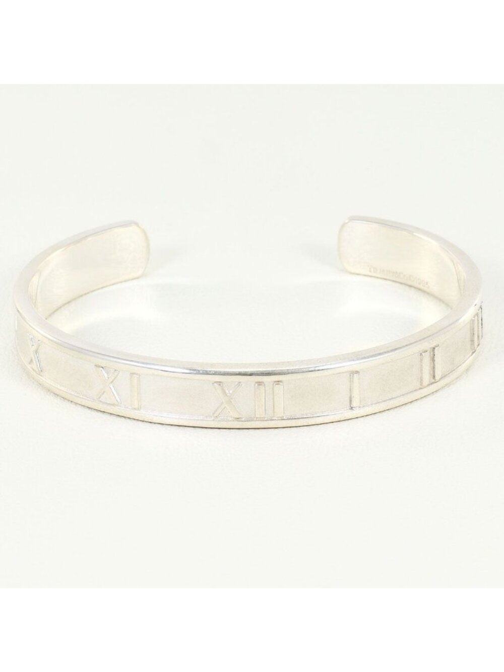 Tiffany & Co Atlas 925 Sterling Silver Bangle Bracelet